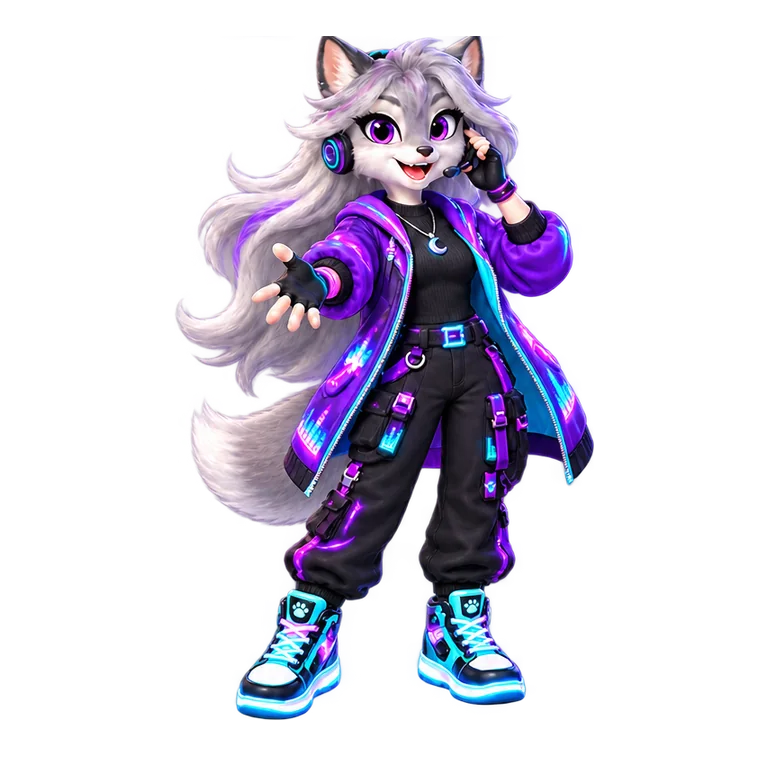 Nova in Neon Overdrive style