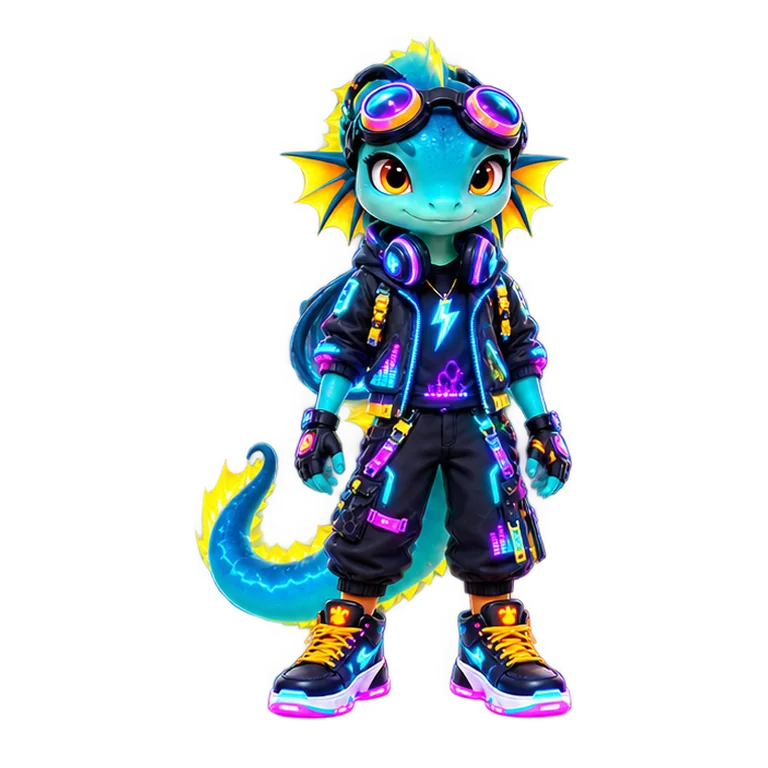 Volt in Neon Overdrive style